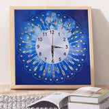 Blue Lovely Clock