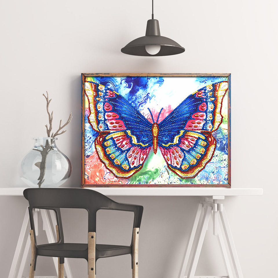 Cute Butterfly In Colors