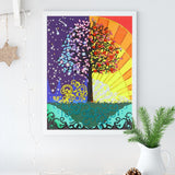 Multi Color Lovely Painting