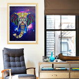 Colorful Elephant Painting
