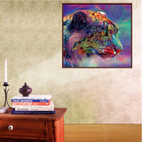 Lovely Tiger Head Colorful