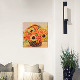 Cute Flowers in Bucket