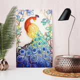 Cute Colorful Peacock Painting