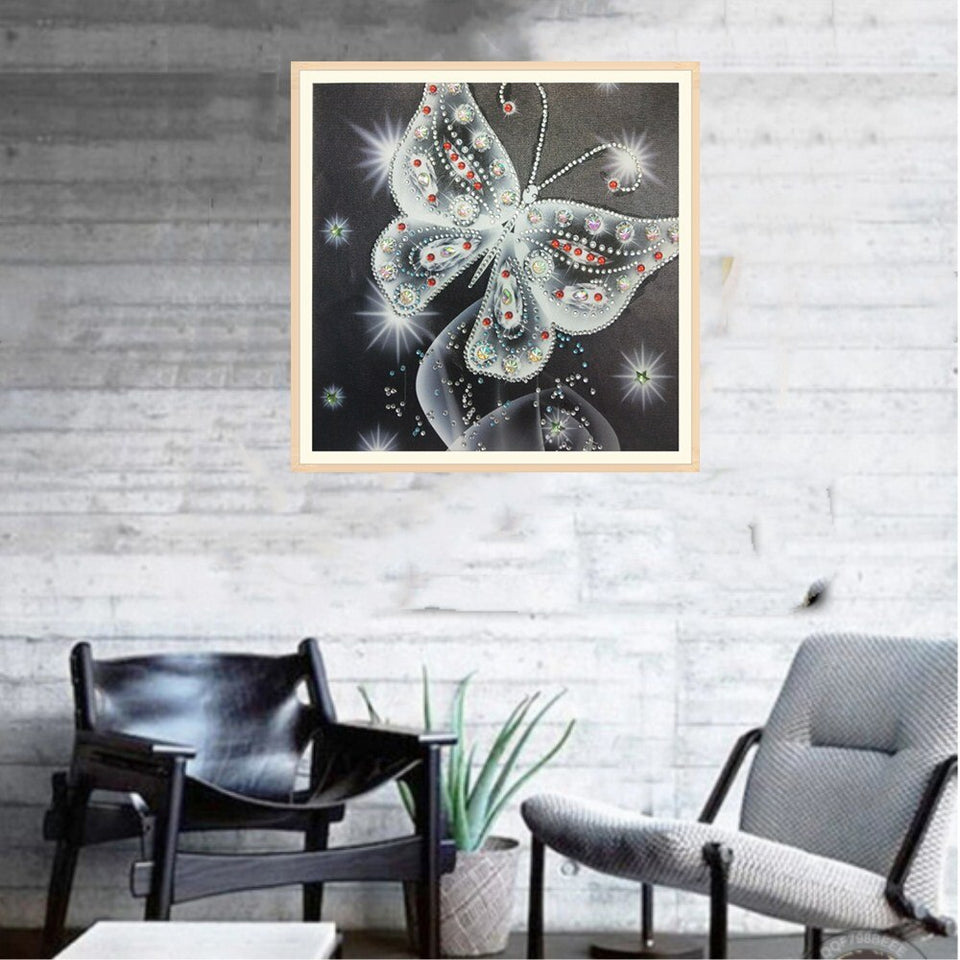 Silver Cute Butterfly