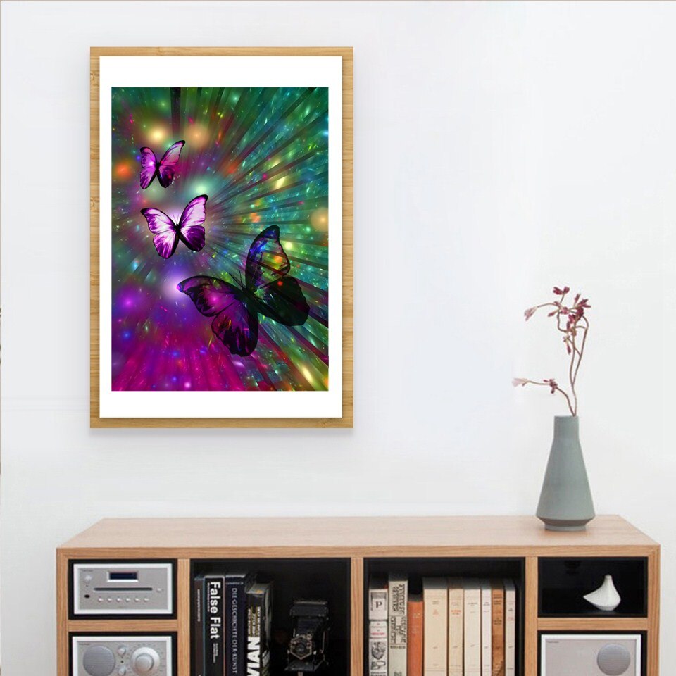 Lovely Colorful Butterfly Painting