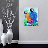 Two Beautiful Parrots