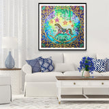 Colorful Horse And Stars