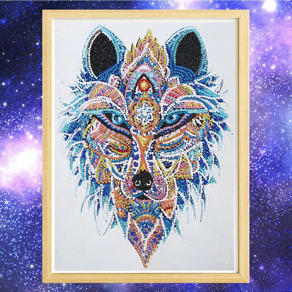 Motif Colorful Painting