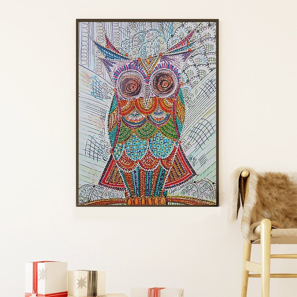 Lovely Multi color Owl