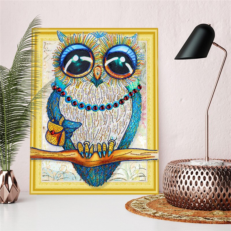 Cute Owl With Big Eyes