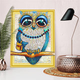 Cute Owl With Big Eyes