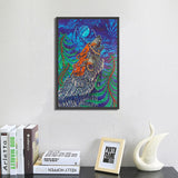 Wolf Calling In Night