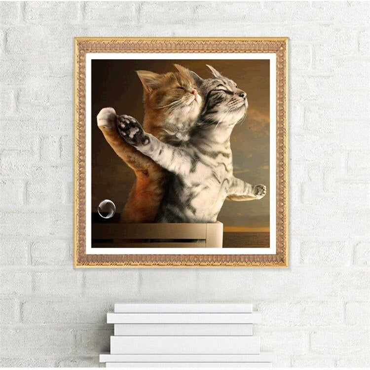 Romantic Cats Special Painting