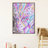 Special Colorful Girl Painting