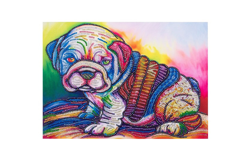 Colorful Bulldog