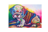 Colorful Bulldog