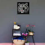 Black And White Tiger Special Diamond Painting