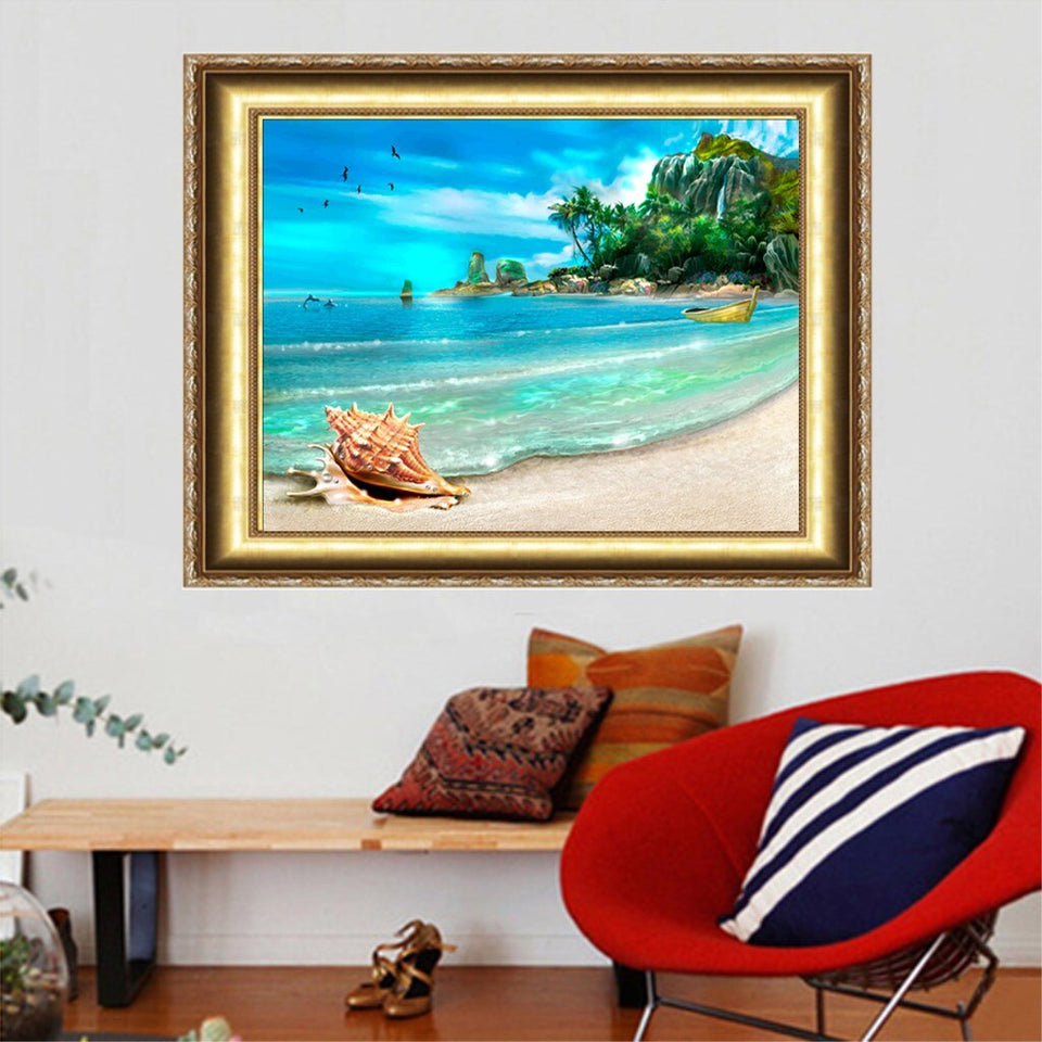 Beautiful Beach Painting