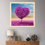 Pink Love Tree Heart