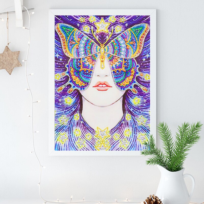 Women Butterfly Colorful Combination