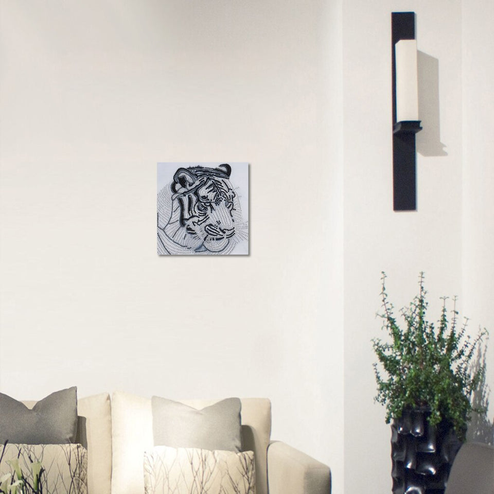 Black Tiger Painting