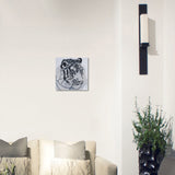 Black Tiger Painting