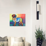 Colorful Dog Painting