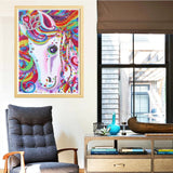 Smiley Colorful Horse