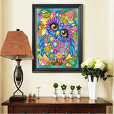Amazing Color Art Owl