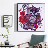Owl Beautiful Painting