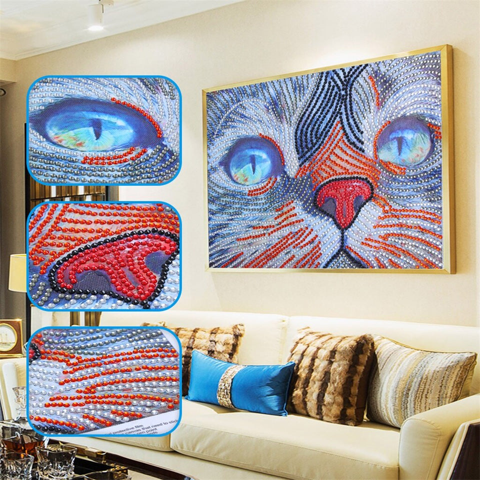 2Pcs Set Cat And Tiger