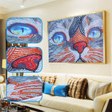 2Pcs Set Cat And Tiger