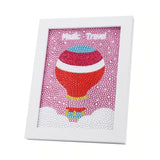 Colorful Hot Air Balloon Painting For Child