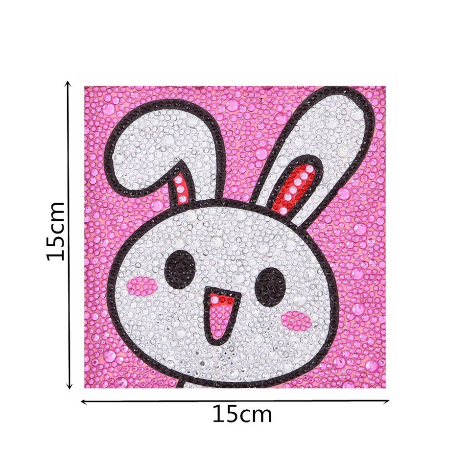 Cute Small Rabbit Painting For Kids