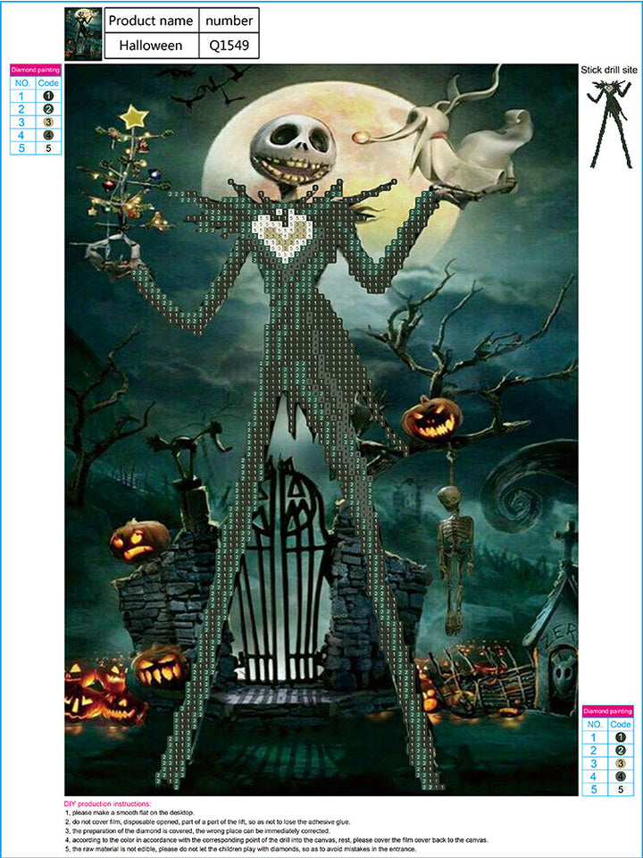Painting Halloween Pumpkin