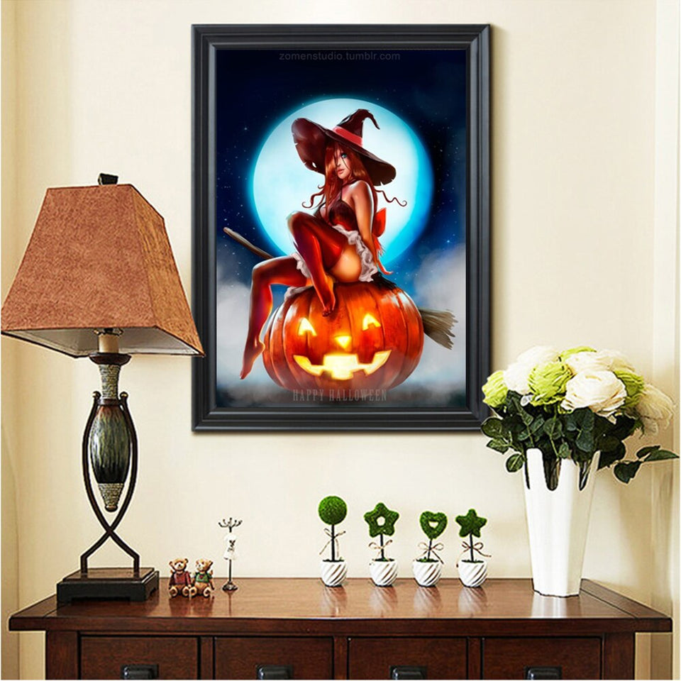 Halloween Colorful Painting
