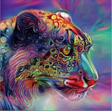 Lovely Tiger Head Colorful