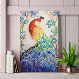 Cute Colorful Peacock Painting