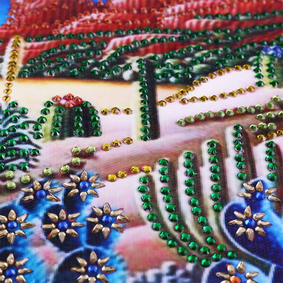 Desert At Night  Charming Painting