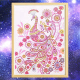 Pink Cute Peacock