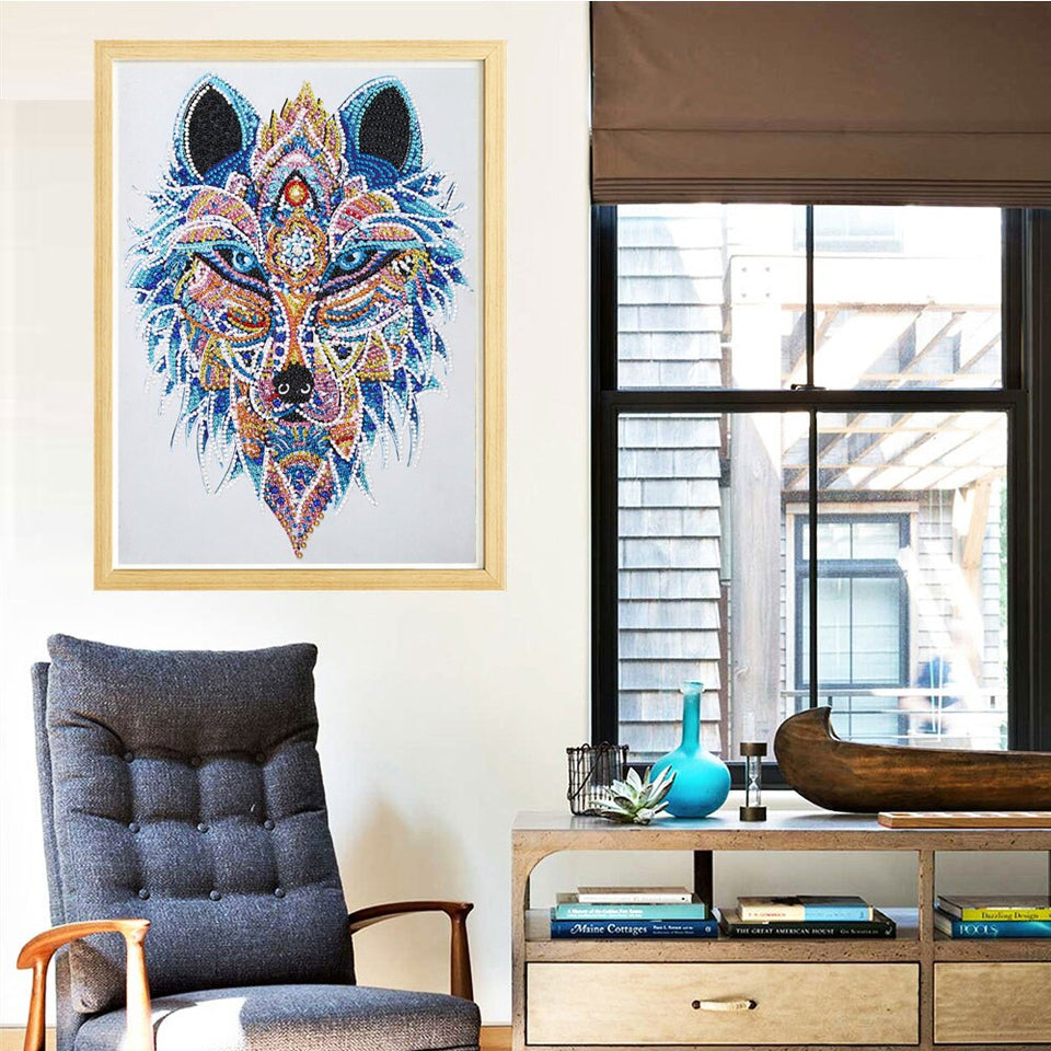 Motif Colorful Painting