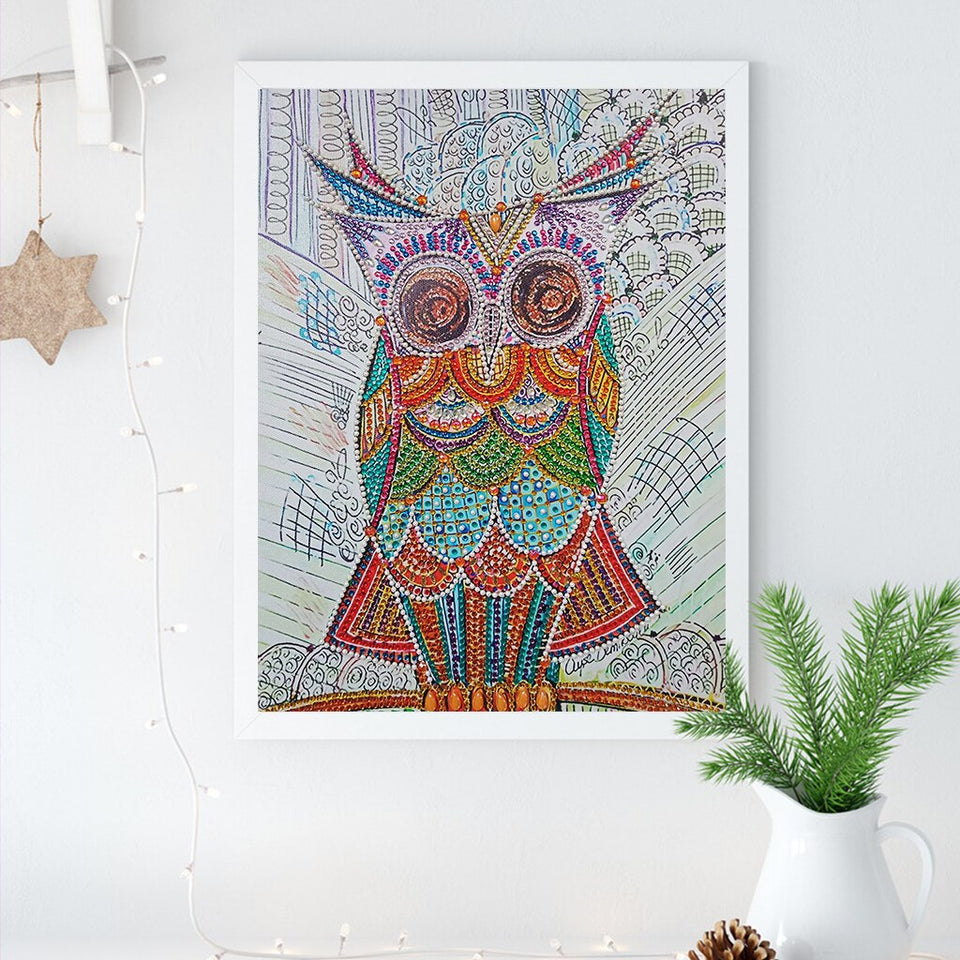 Lovely Multi color Owl