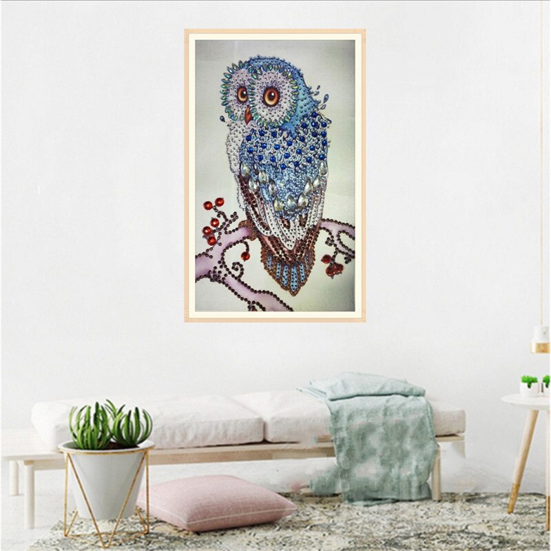 Confused Owl On Tree