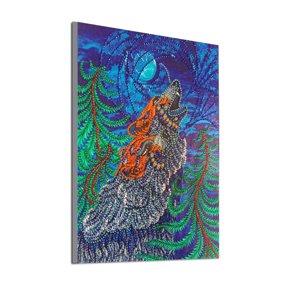 Wolf Calling In Night