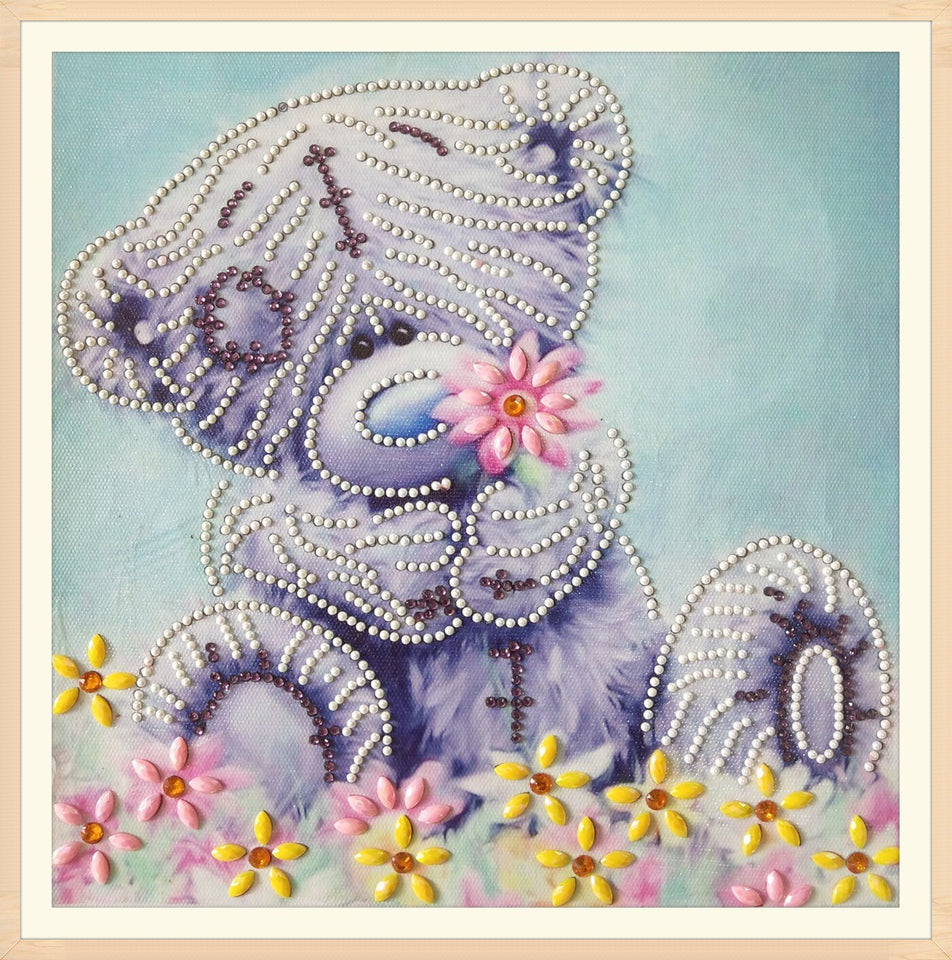 Bear With Flowers