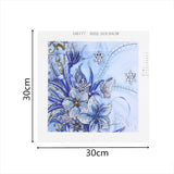 White And Blue Flowers