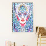 Colorful Lady Painting