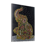 Playing Elephant Painting