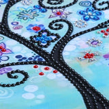 Lovely Blue Scenery Tree