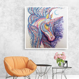 Cute Colorful Horse Painting